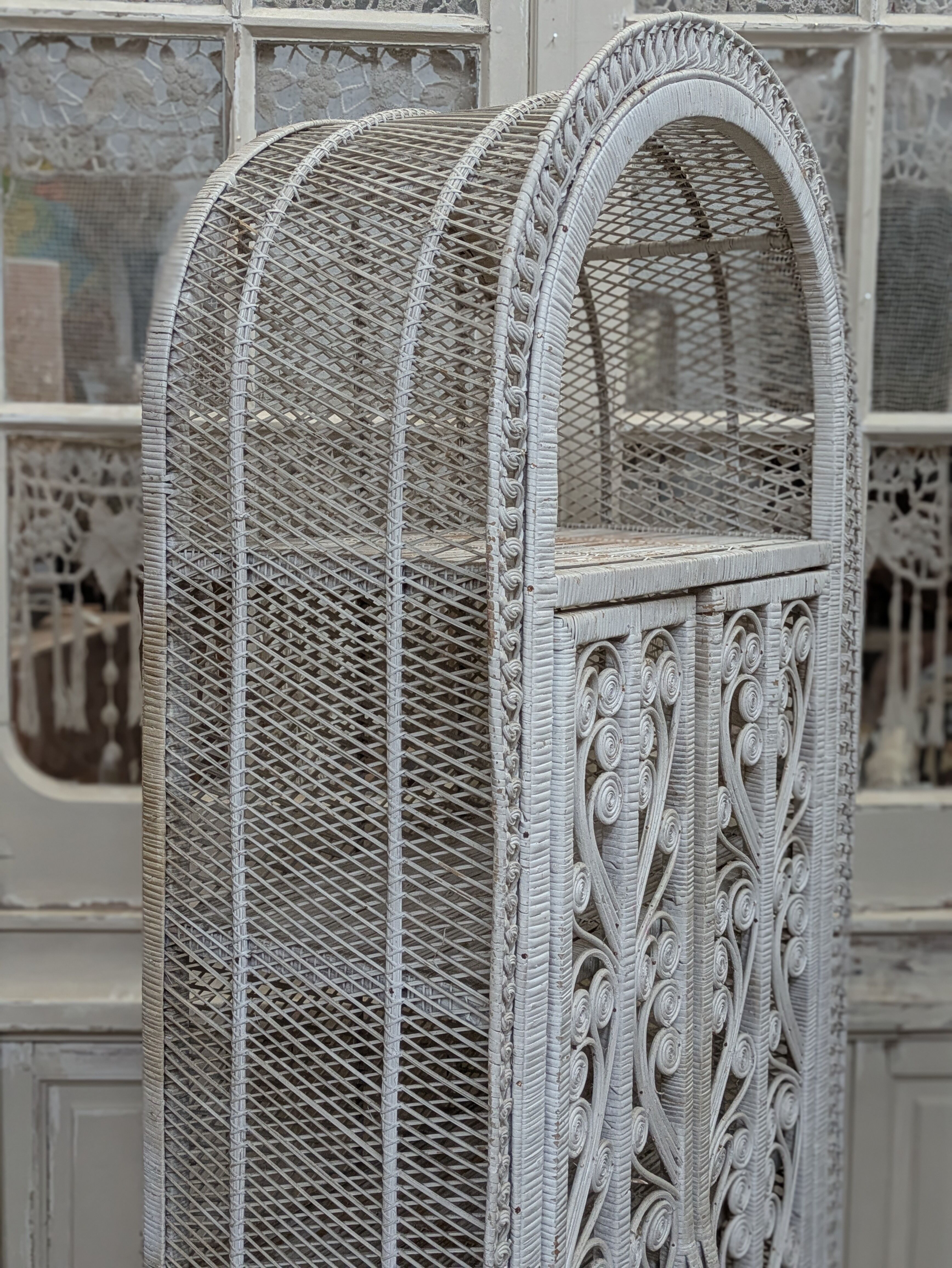 Armoire rotin