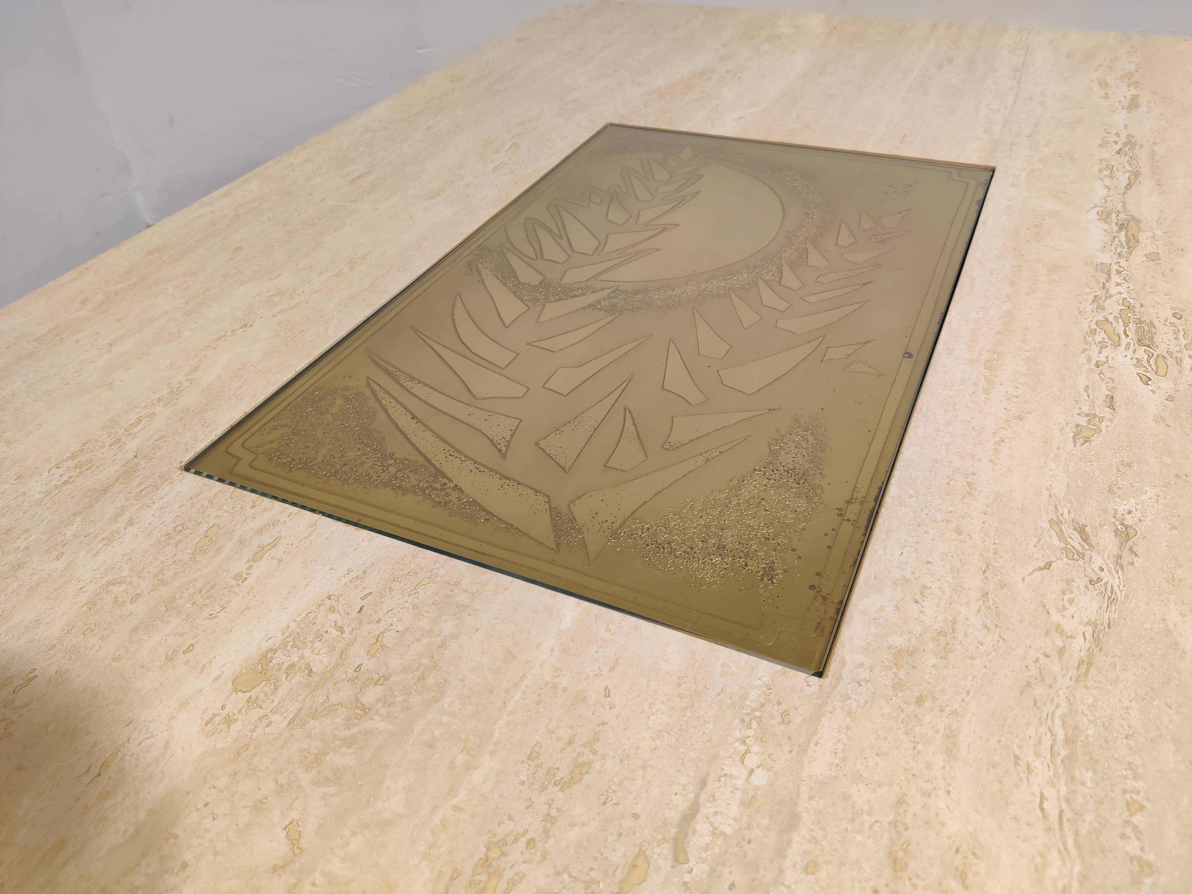 Vintage coffee table by Georges Mathias, 1970s