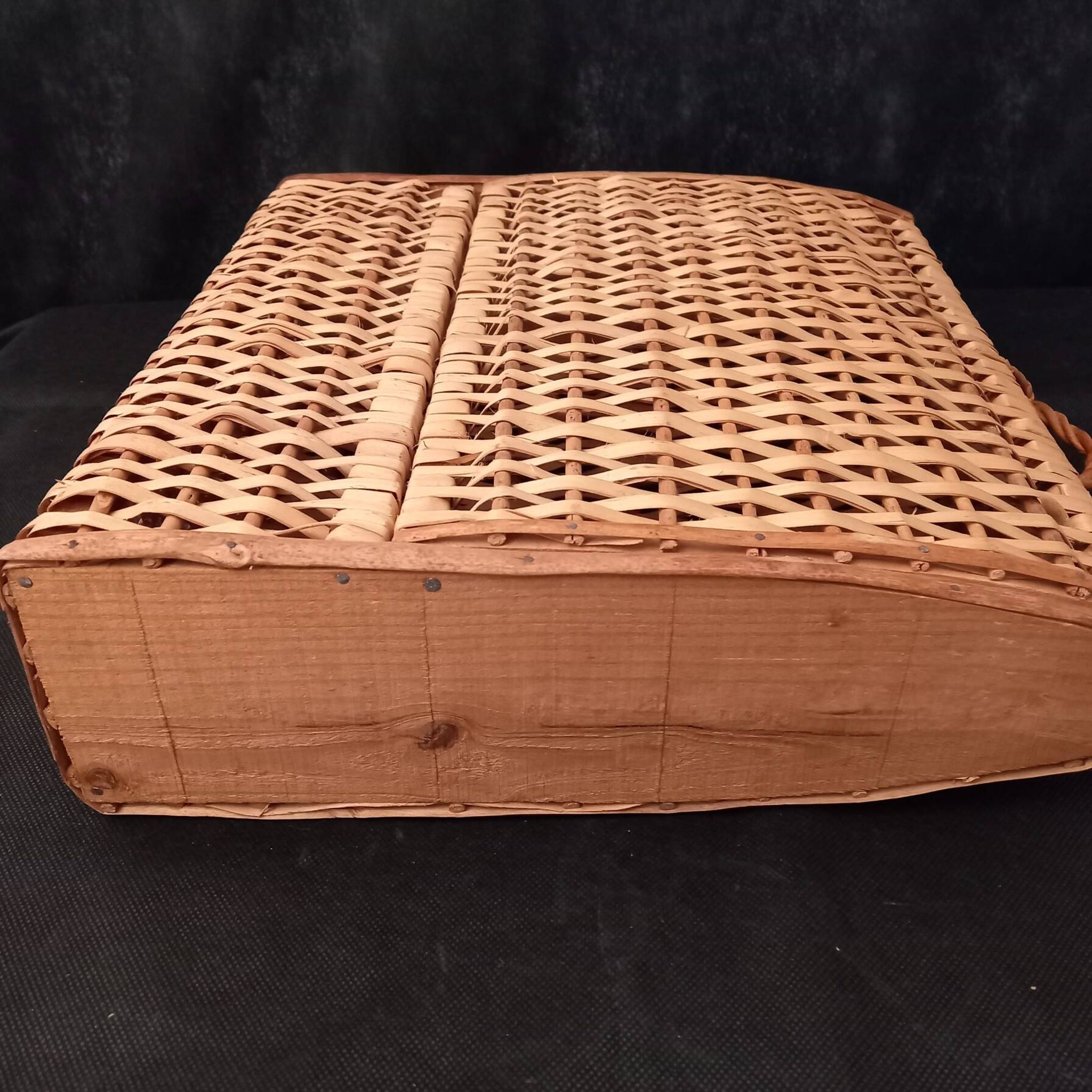 Mallette de rangement en Osier