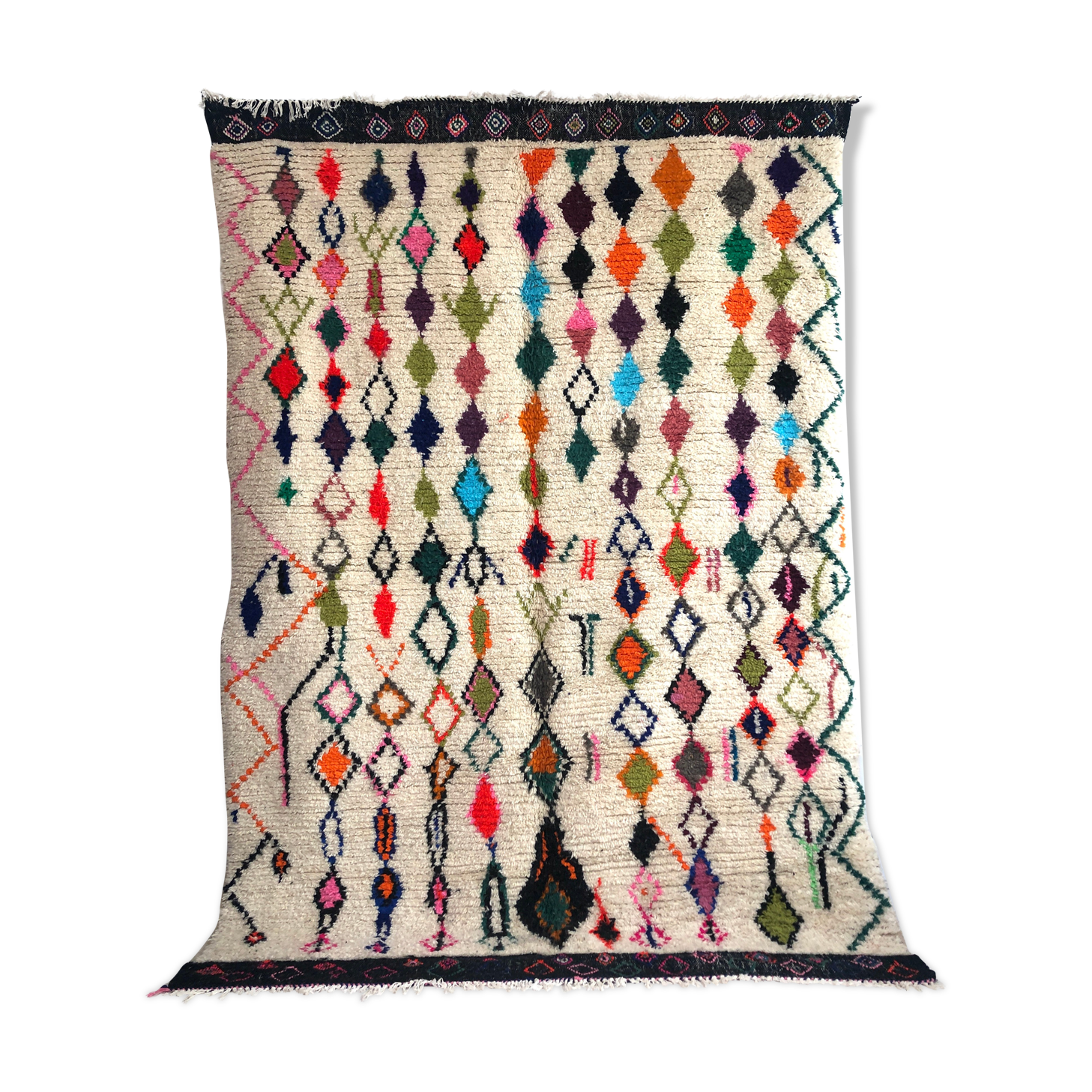 Moroccan berber carpet azilal 286x203cm