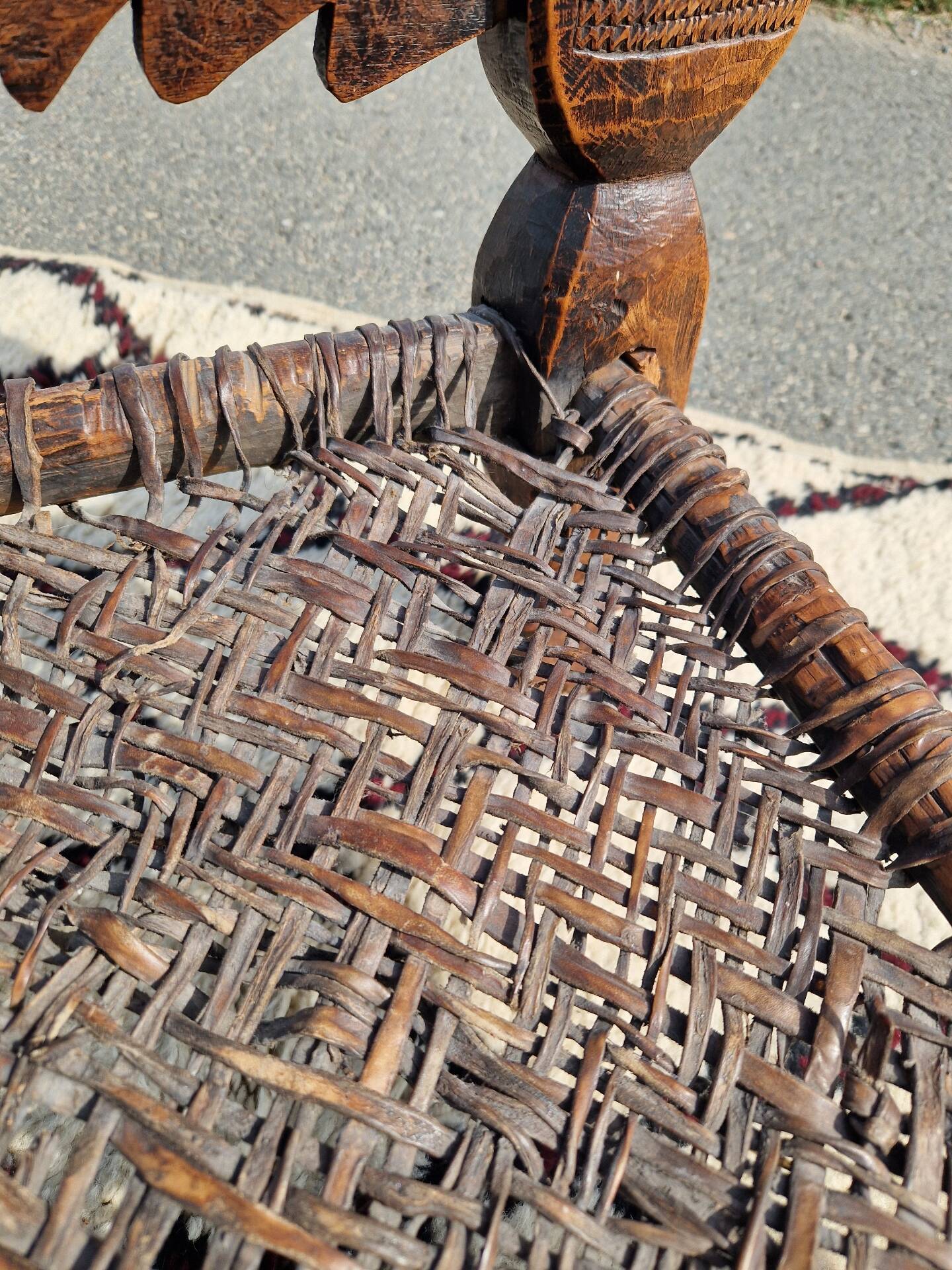 Traditional chair from Pakistan