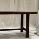 Solid elm farmhouse table