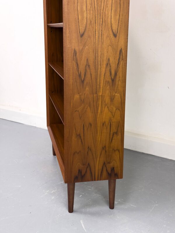 Vintage Danish Teak Bookcase by Chr. Linneberg, 1960s