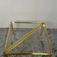 Table en verre