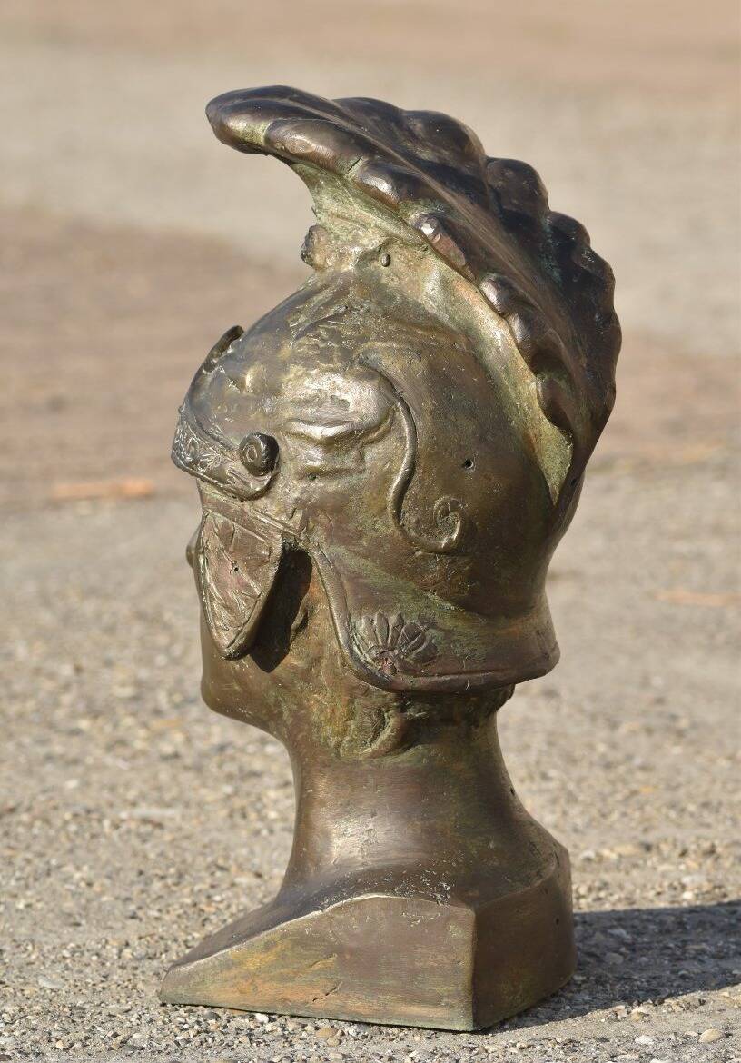 André Tajana (attributed to) Head of a Roman Warrior (1938)