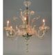 Venetian Lustre In Murano Glass 6 Arm Of Light