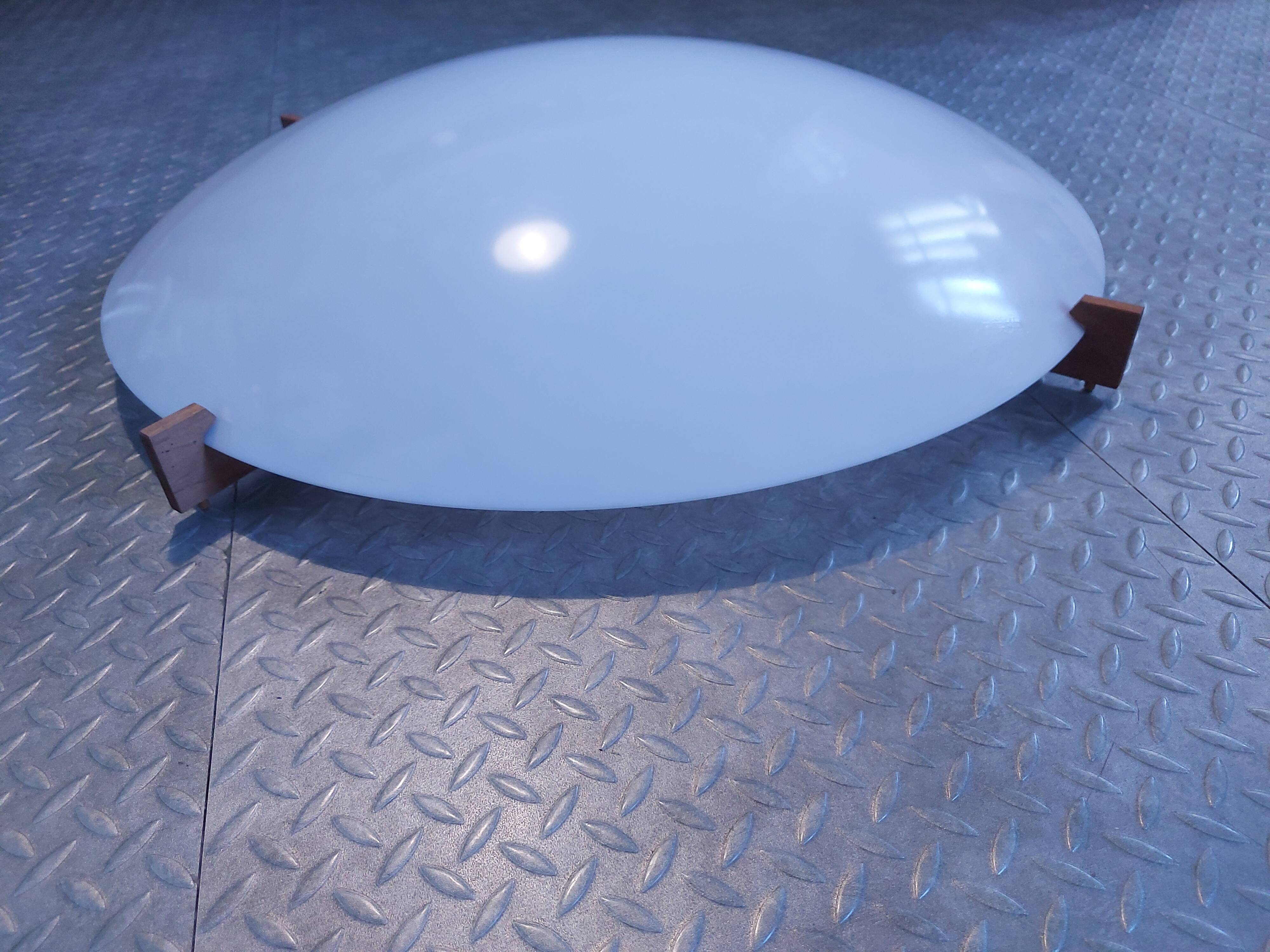 Plafonnier, lustre design Scandinave Osten Kristiansson pour Luxus
