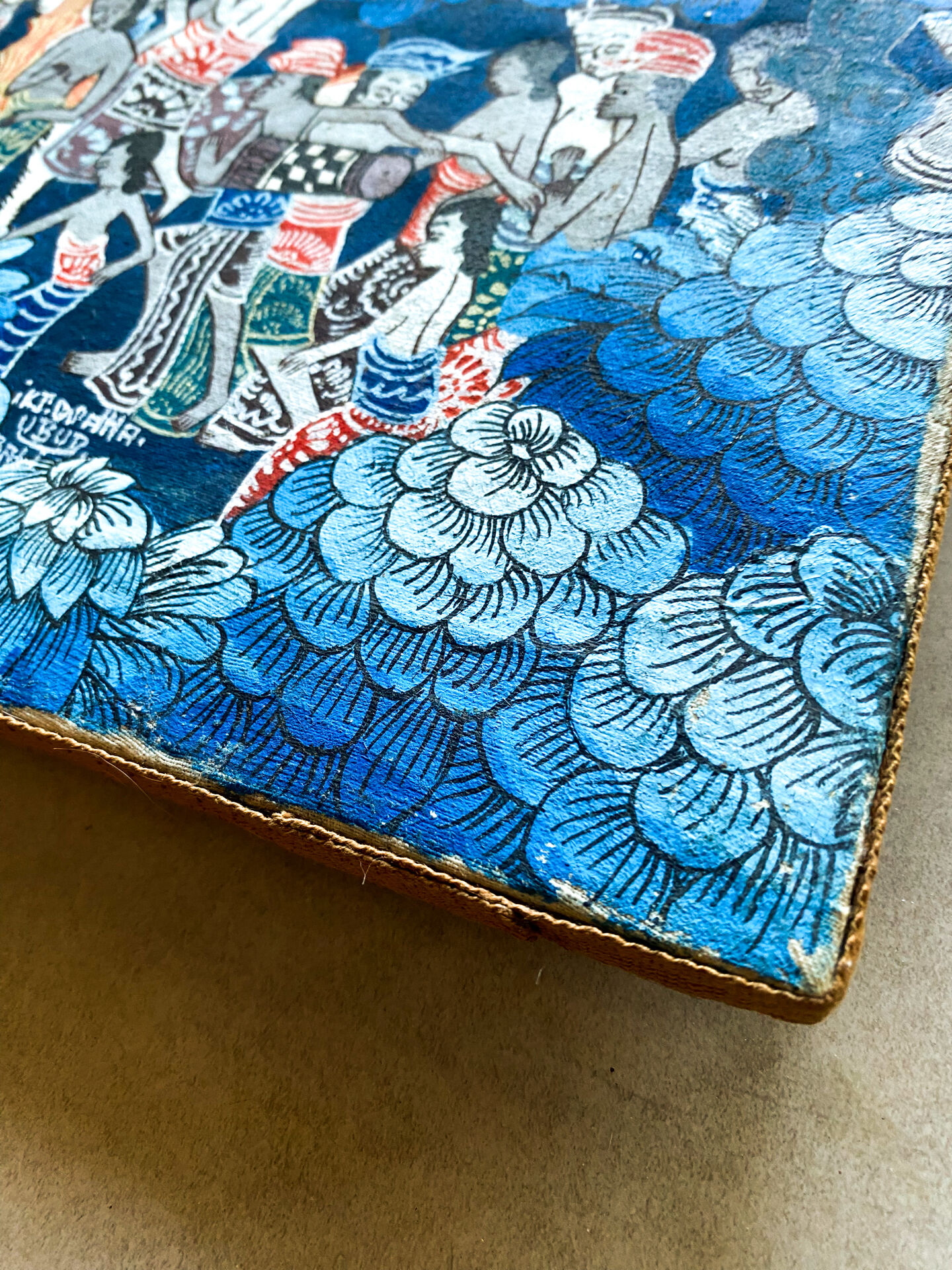Balinese painting signed I KT. WANA