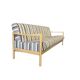 Vintage wooden daybed / canapé / day bed