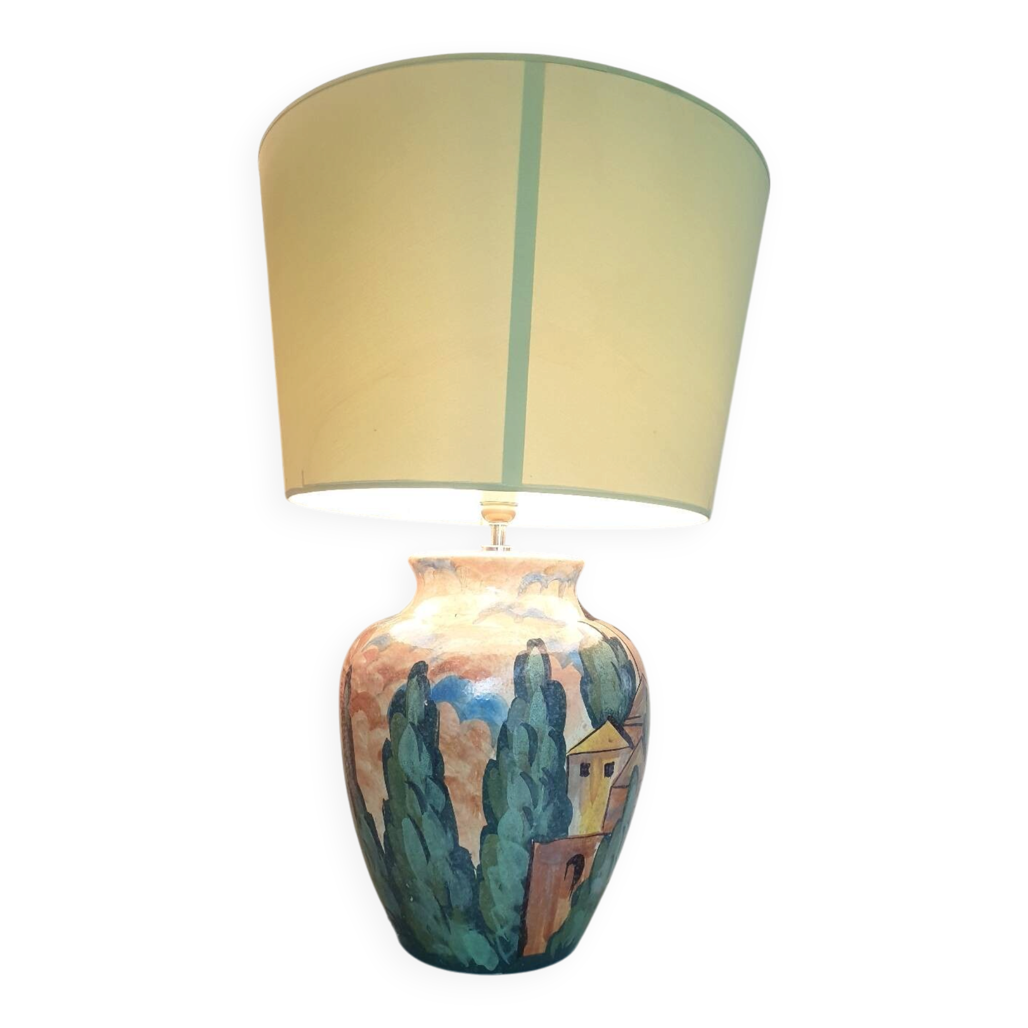 "Village de France" bedside lamp
