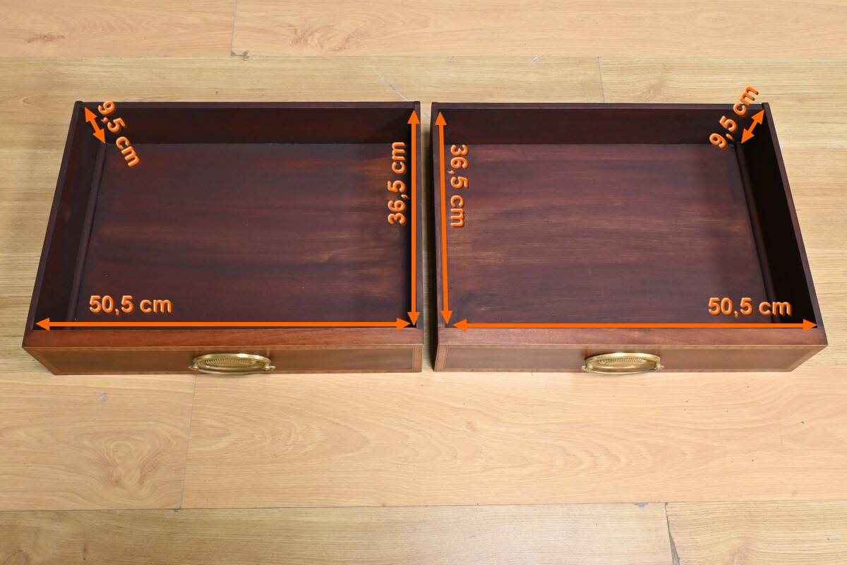 Edwardian Style Mahogany Bookcase, England – Early 20th Century