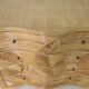 Commode « feuilles » en rotin