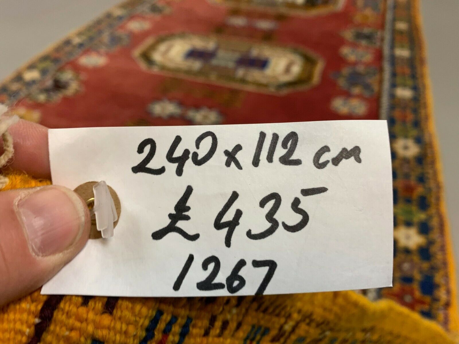 Moroccan rug 240x112 cm tazenacht berber atlas, tribal