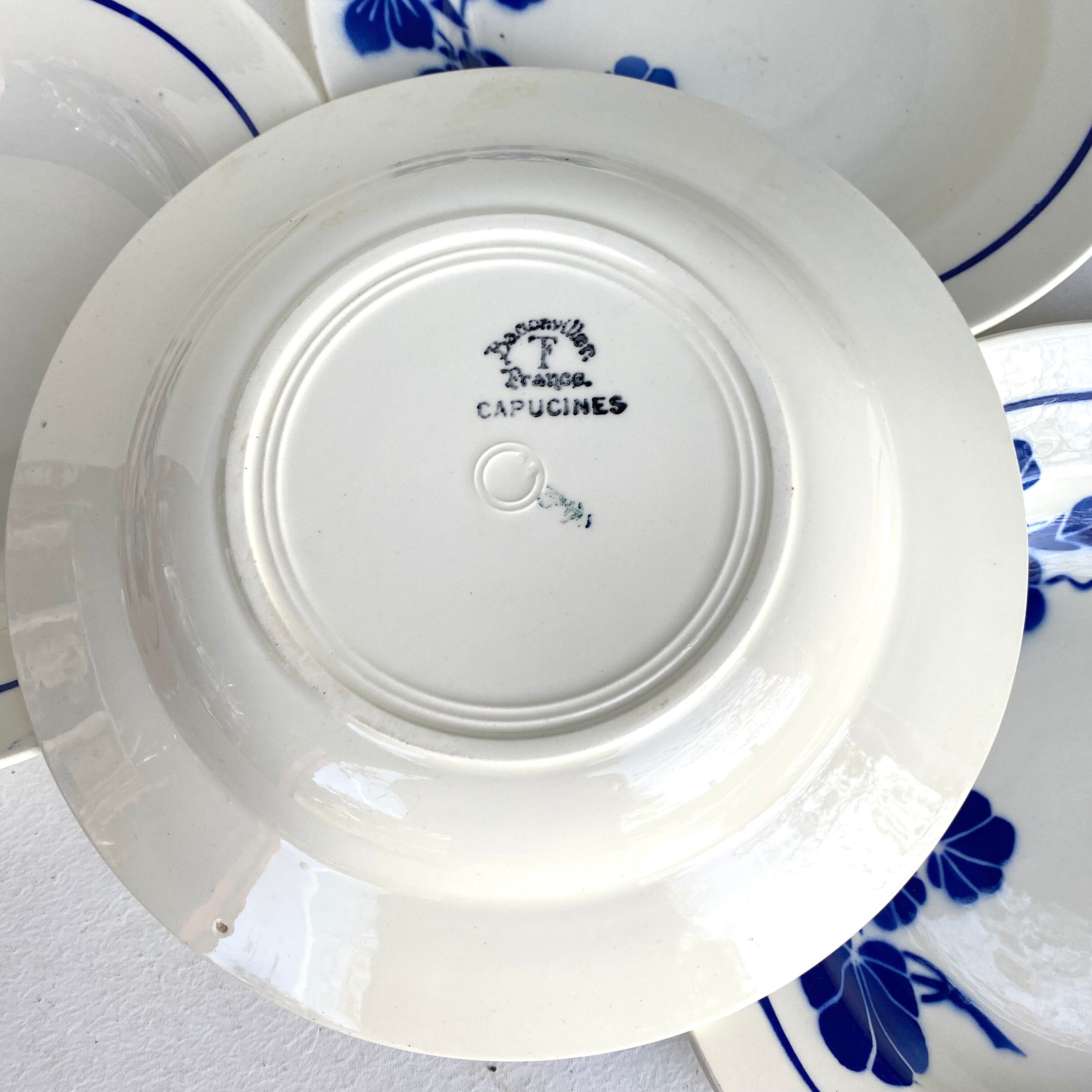 Hollow plates Badonvillers Capucines