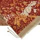 Handwoven Turkish Rustic 149 cm x 209 cm Red Wool Carpet