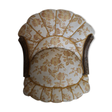 Fauteuil crapaud ancien