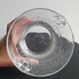 Seau à glace verre bullé