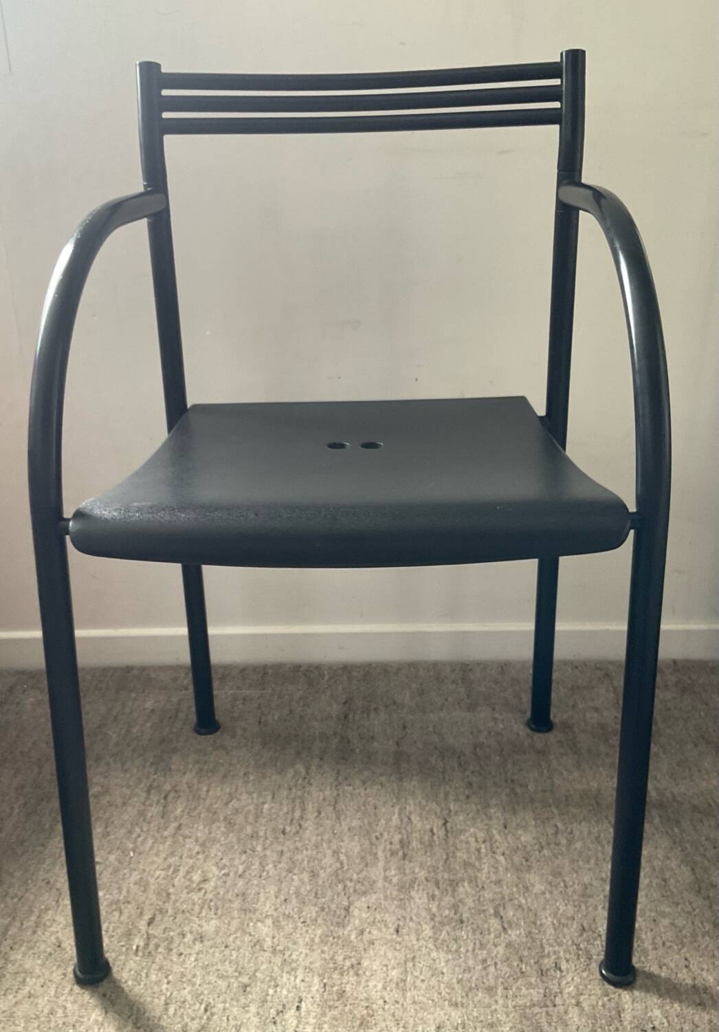 Philippe Starck chair mod. Francesca Spanish for Baleri Italy 80s