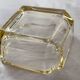 Baccarat Art Deco crystal square ashtray