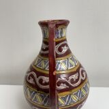 Ceramic handle vase Tunisia? TIssier? Nabeul? Ben Sedrine
