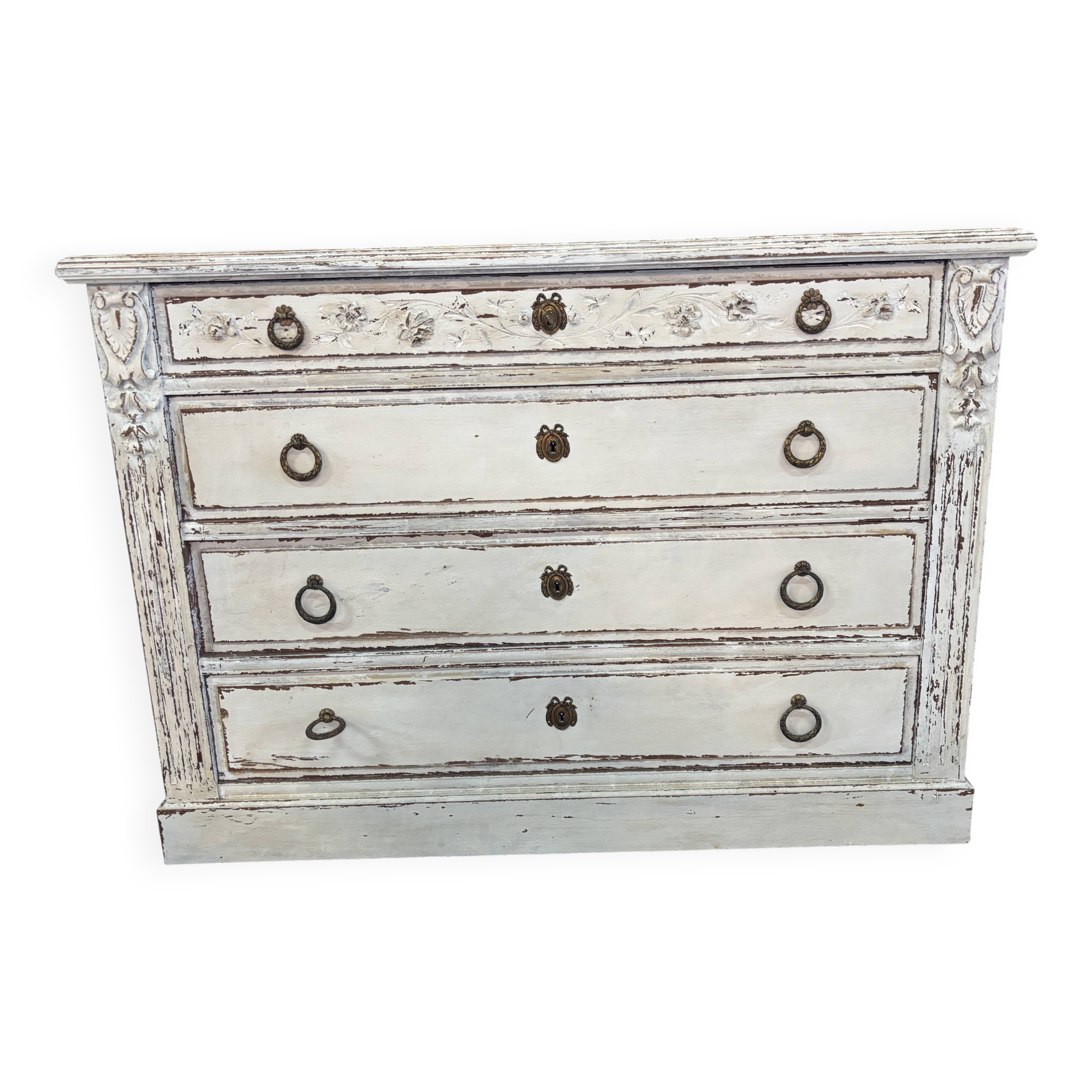 Louis XVI style chest of drawers