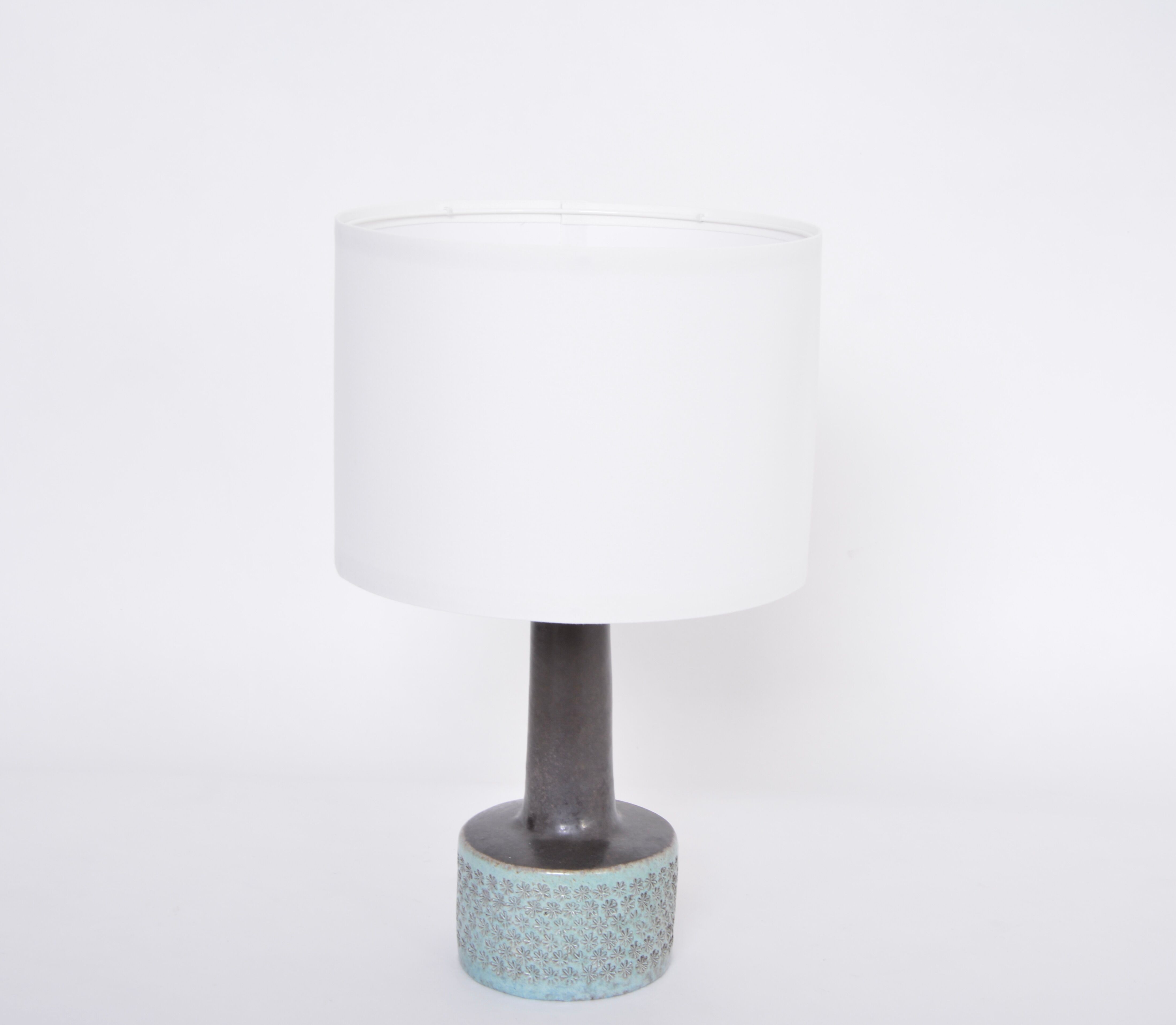 Handmade Danish Mid-Century Modern Ceramic Table Lamp