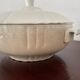 White iron clay soup tureen Moulin des Loups & Hamage Nord