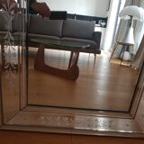 Venetian glass mirror, 82x130cm