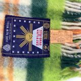 Vintage tartan throw