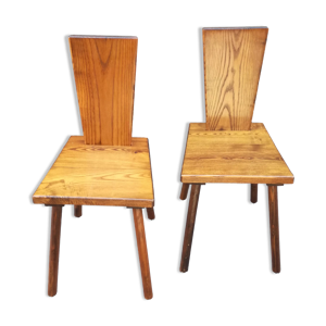 paire de chaises modernistes