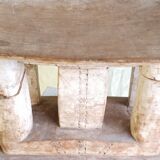 Antique wooden stool african art ashanti from ghana