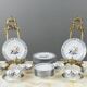 Service à thé/café 6 personnes en porcelaine de Haviland Limoges, XXe Siècle