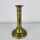 Golden brass candlestick, vintage