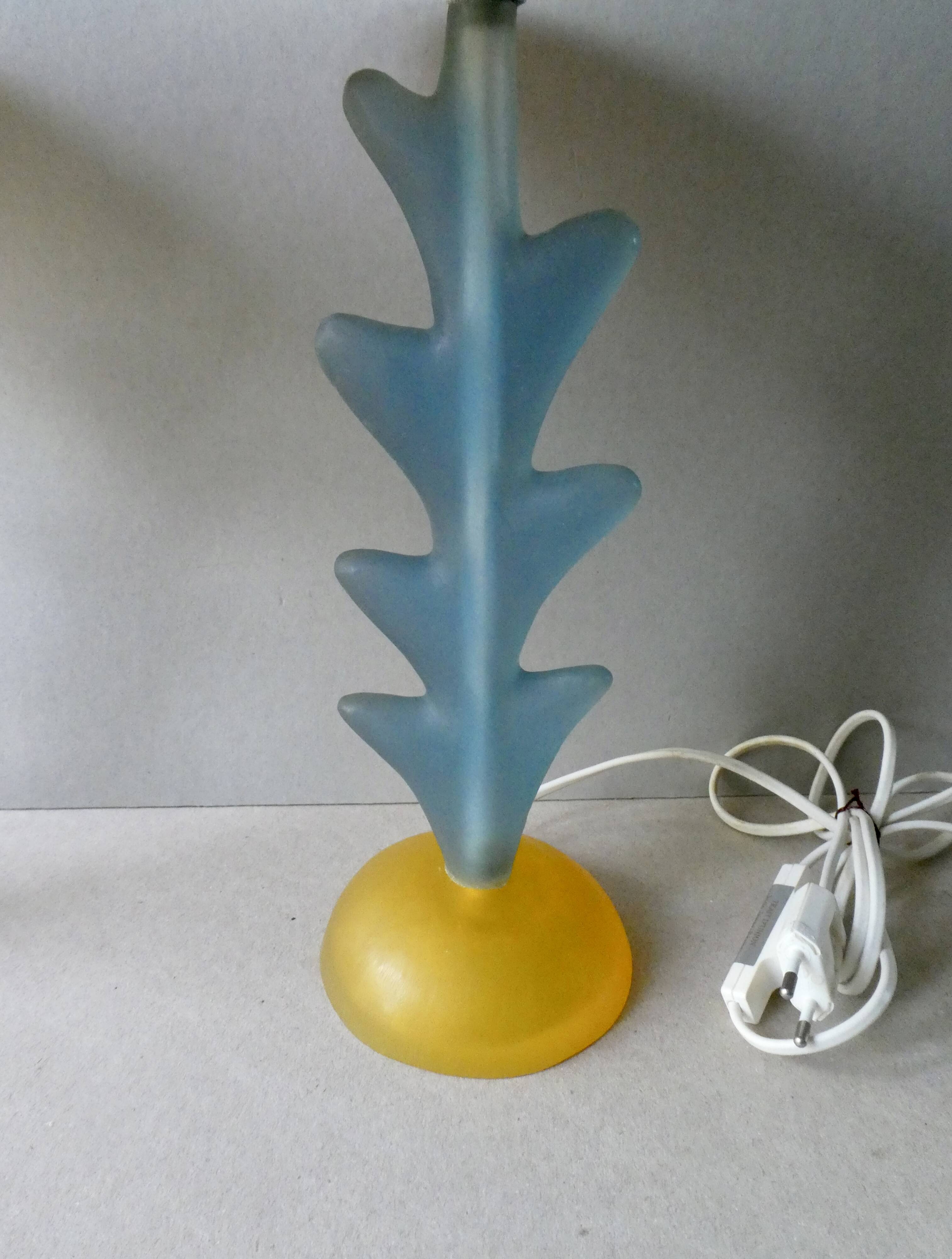 Paire de lampes design Trait d'Union des années 80