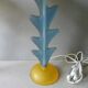 Paire de lampes design Trait d'Union des années 80