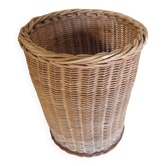 Corbeille a papier osier