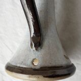 Belgian stoneware candlestick
