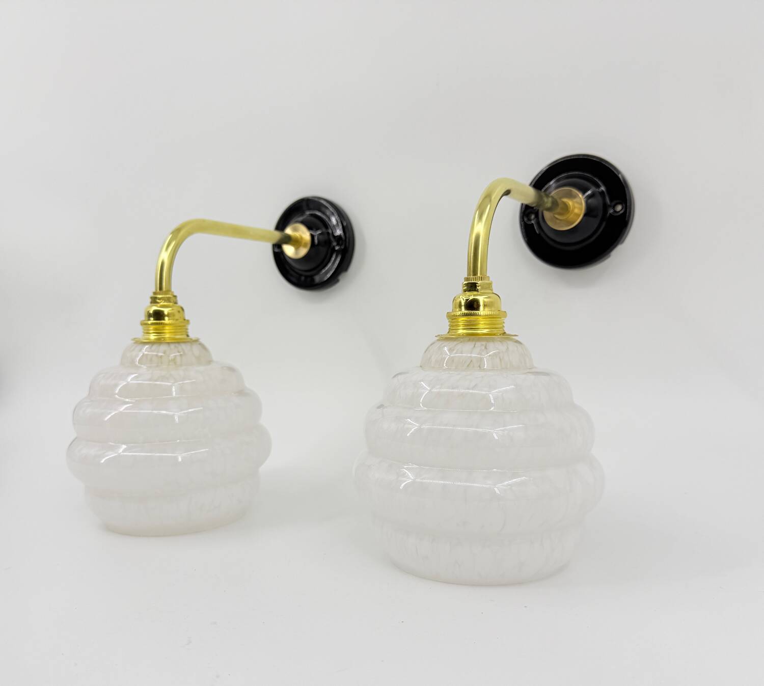 Swan neck wall lights