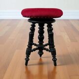 Vintage piano stool / stool / stool