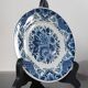 Vintage plate made of hand-painted earthenware.