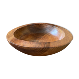 Solid wood fruit basket