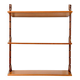 Étagère scandinave des années 60 Ergo, ensemble de 3 étagères, Norvège.