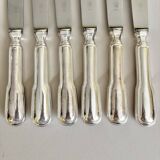 6 vintage stainless steel knives