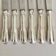 6 vintage stainless steel knives