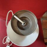 1950s crystal and chrome bedside lamp