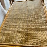 Vintage rattan trolley