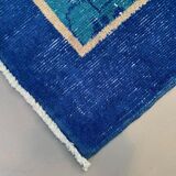 Vintage turkish rug 225x145 cm carpet