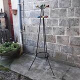 Vintage parrot coat rack