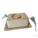 Stoneware butter dish