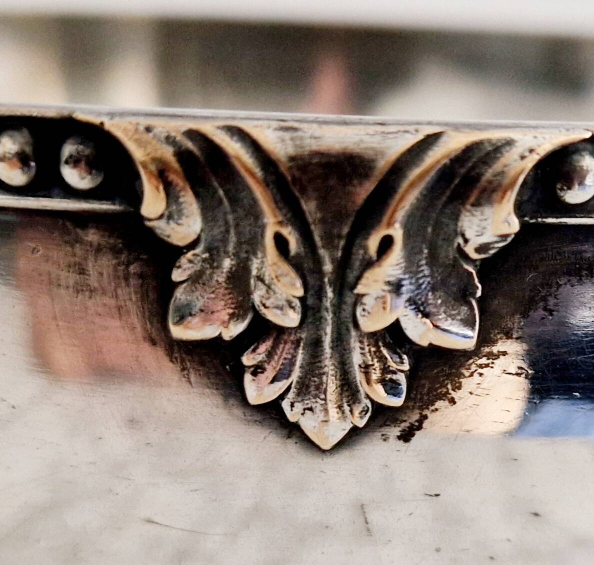 Bouillet & Bourdelle silver plated metal cup 1920